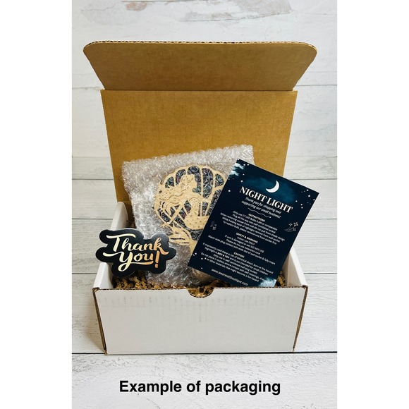 Dog Breed Cocker Spaniel Dog Head Handmade Night Light - Picture 7 of 7